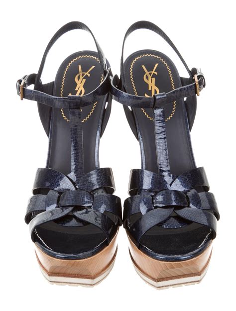 ysl tribute sandals|YSL tribute platform.